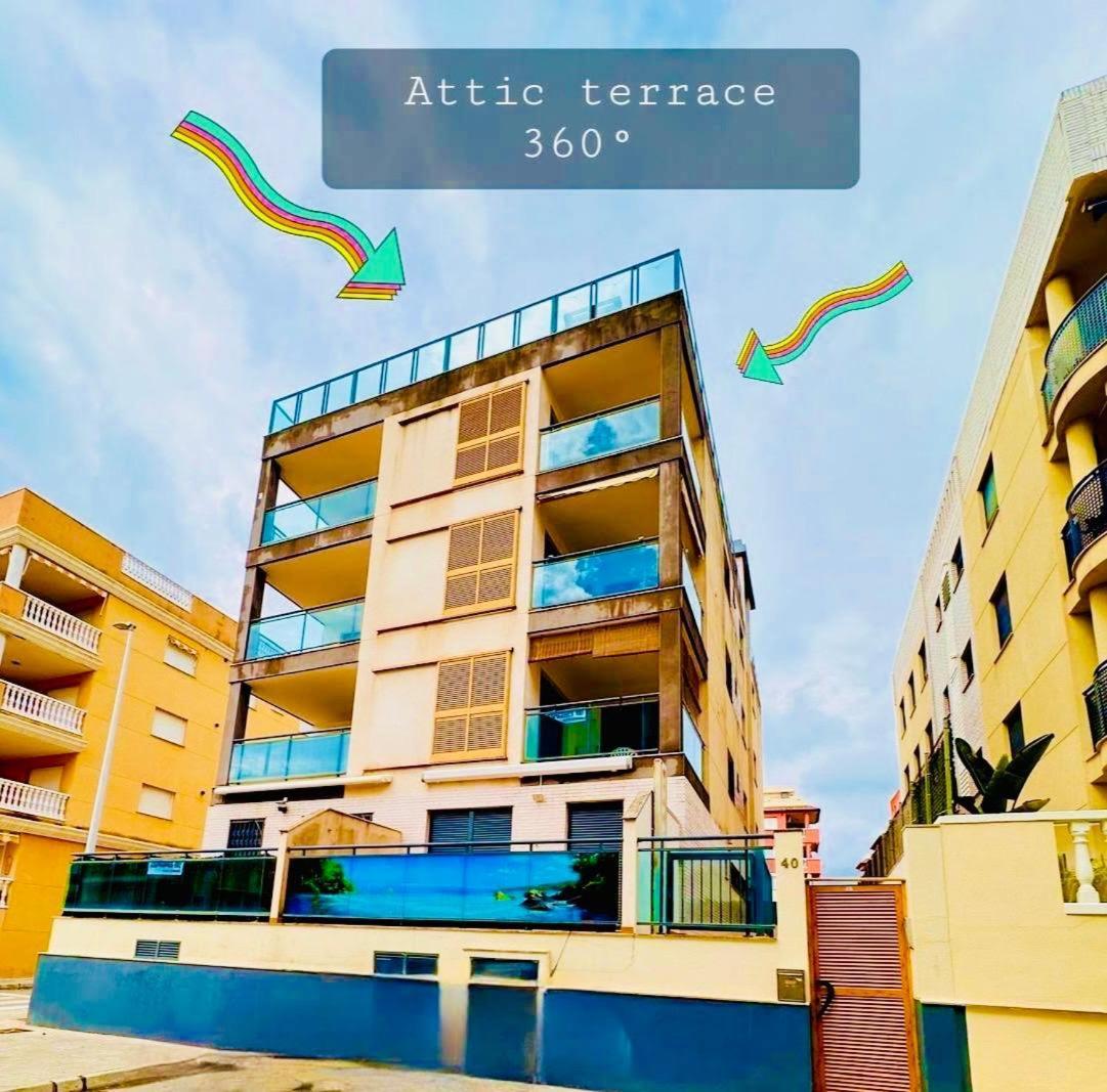 Apartmán Attic Terrace 360 Moncofa Moncófar Exteriér fotografie